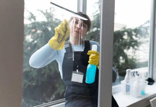 Nettoyage de vitres intérieures et extérieures à Vauchamps